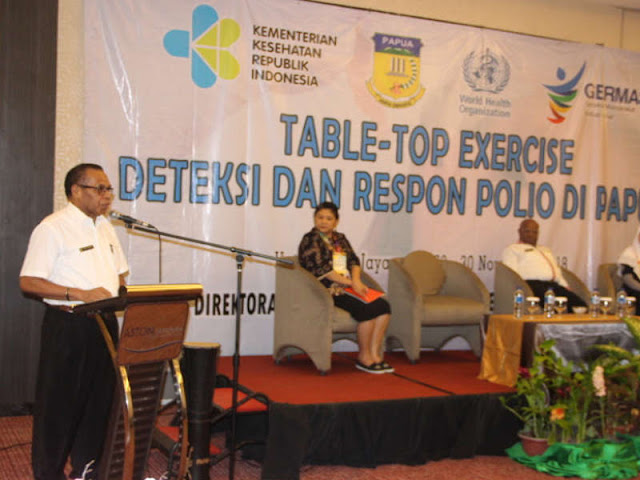 Pemprov Papua Waspadai Wabah Polio dari Papua Nugini Pemprov Papua Waspadai Wabah Polio dari Papua Nugini