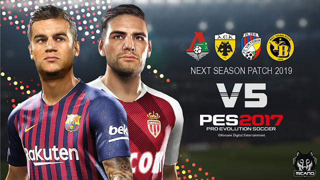 PES 2017 PS4 Option File v5.0 [CSL - MLS - Brasileirao 2017] by Nicoultras  ~