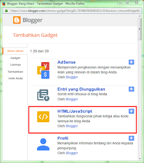  akan menampilkan komentar terbaru di blog kita Cara Memasang Widget Komentar Terbaru di Blogger