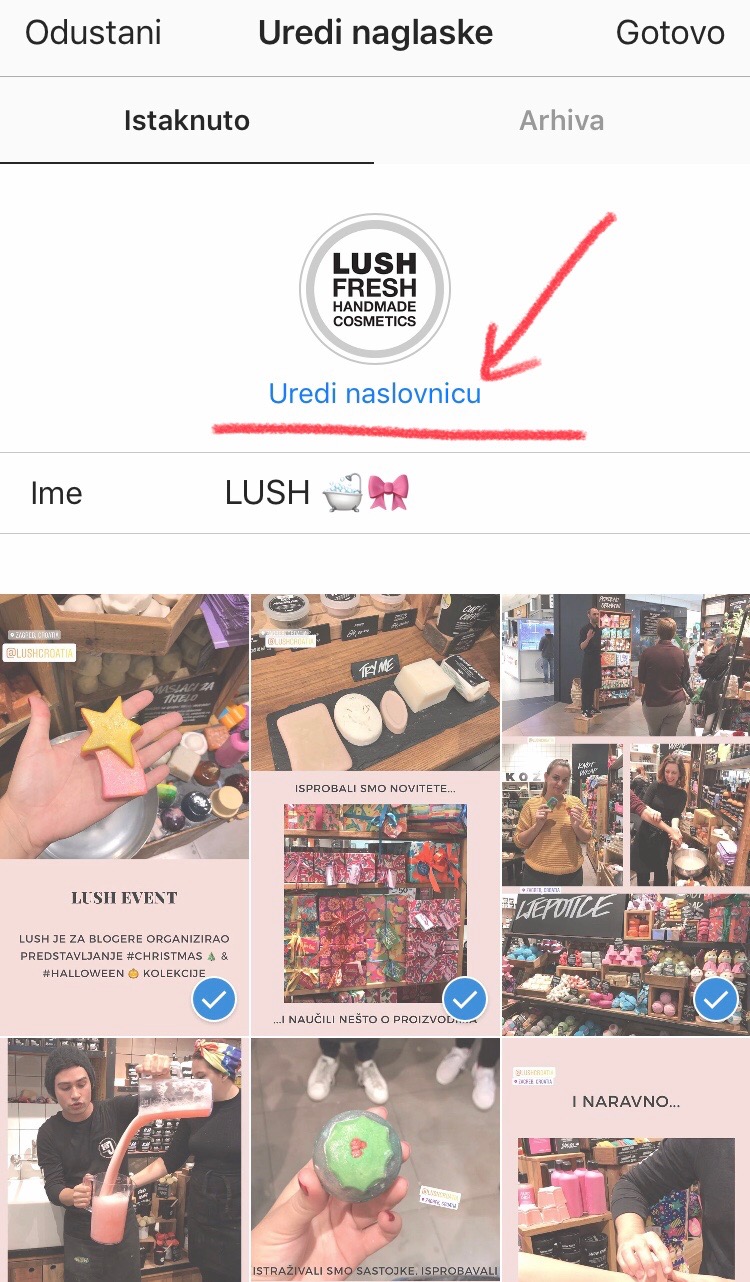 Time4me Uredi Naslovnu Fotografiju U Instagram Naglascima U Samo