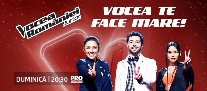 Vocea Romaniei junior episodul 6 online 2 Aprilie 2017