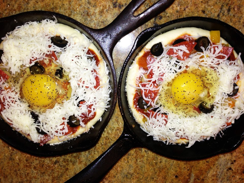 TOPONAUTIC Outdoor NewsEventsRecipes RECIPE CAST IRON SKILLET PIZZA