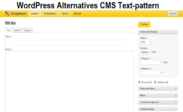 wordpress-alternatives-cms-text-pattern