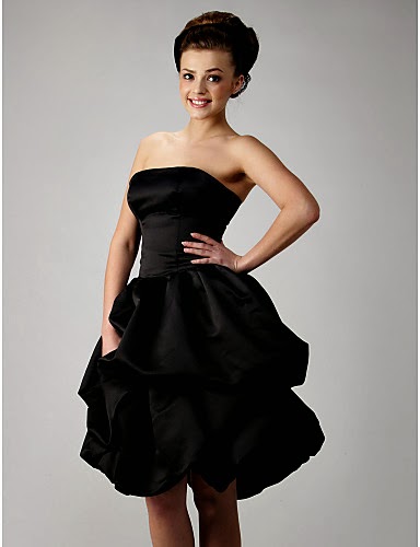 Bonitos vestidos de fiesta de color negro Bonitos vestidos de fiesta de color negro