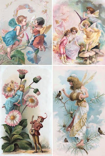 открытки: феи, эльфы, гномы, сказочные существа