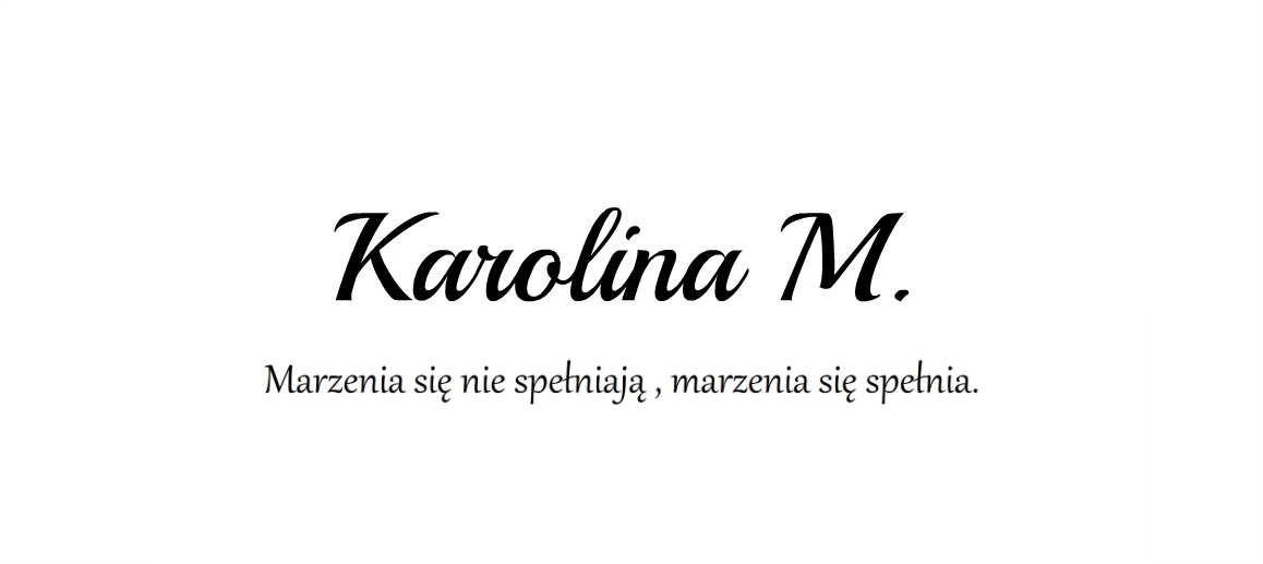 Karolina-Blog