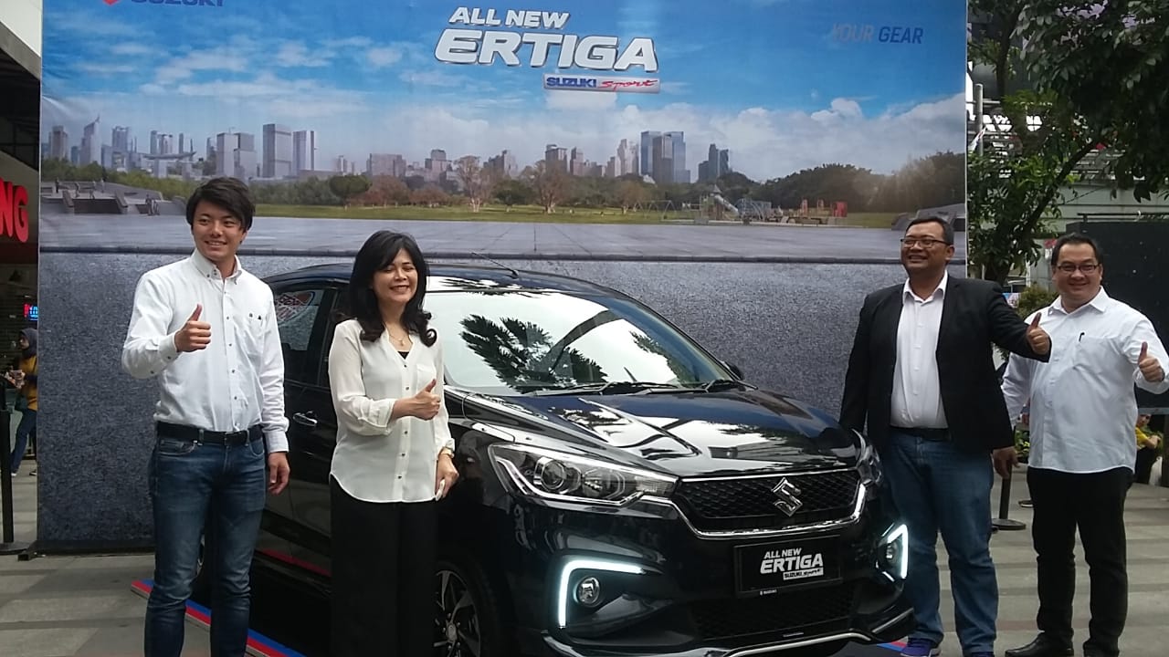 Menyusul Jakarta, All New Ertiga Suzuki Sport Mengaspal di Bandung