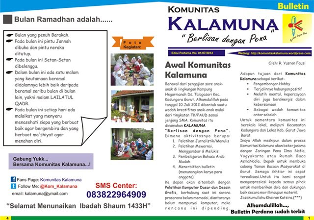 Contoh Buletin Sekolah Halaman Soal Contoh Buletin Sekolah Halaman Soal
