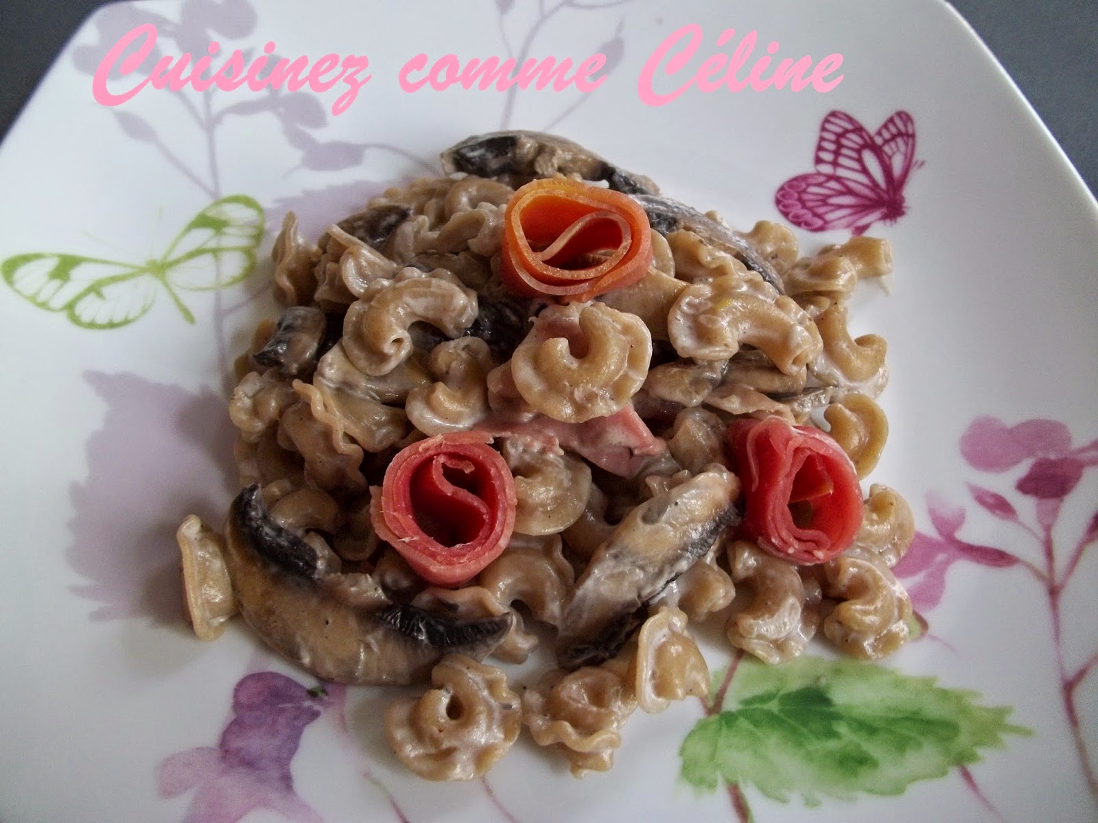 Champignon crêpe de coq recette