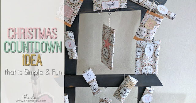 Christmas Countdown Idea that is Simple & Fun