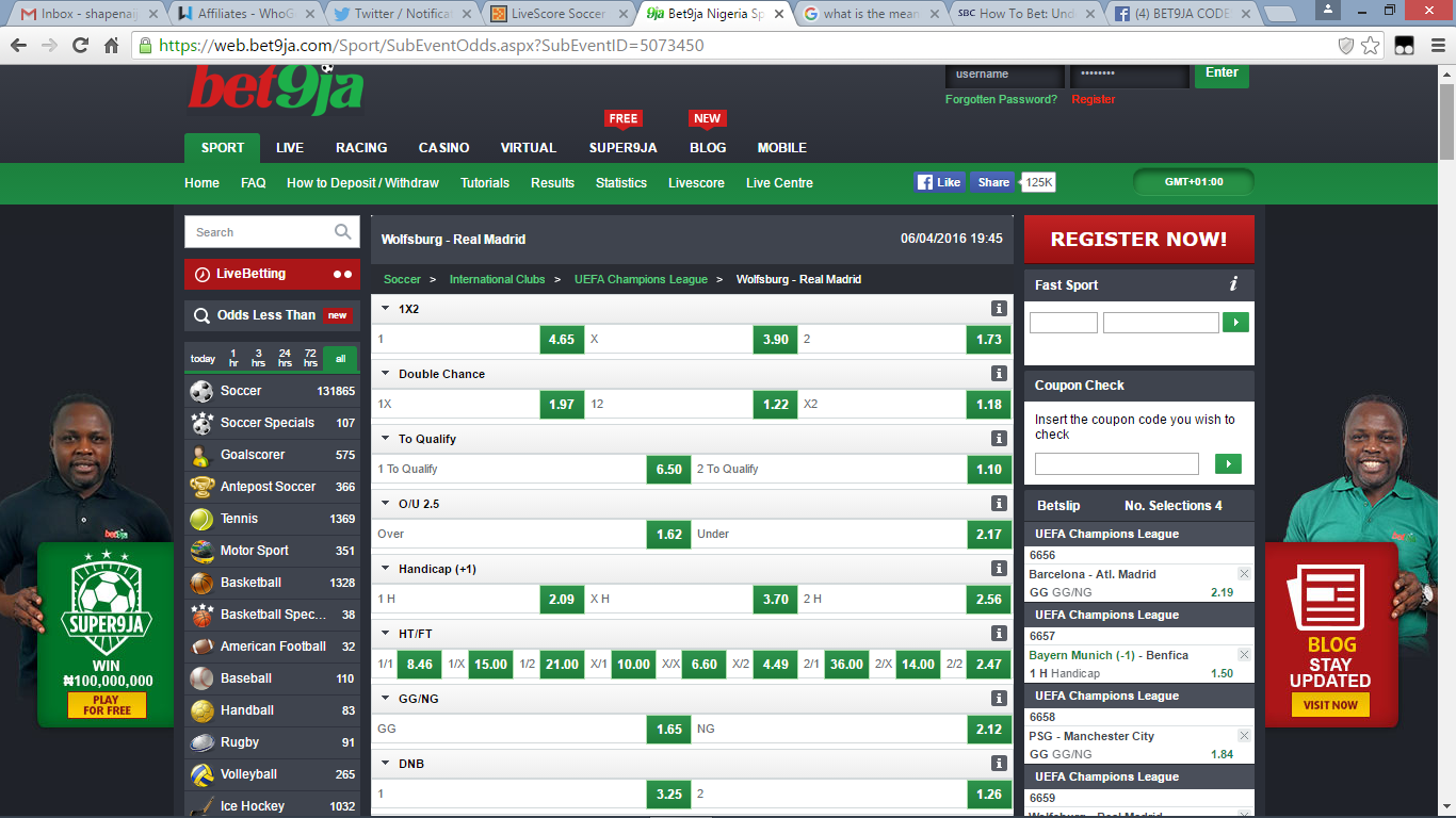 Sport betting websites in nigeria what is bta to leave the world a better place