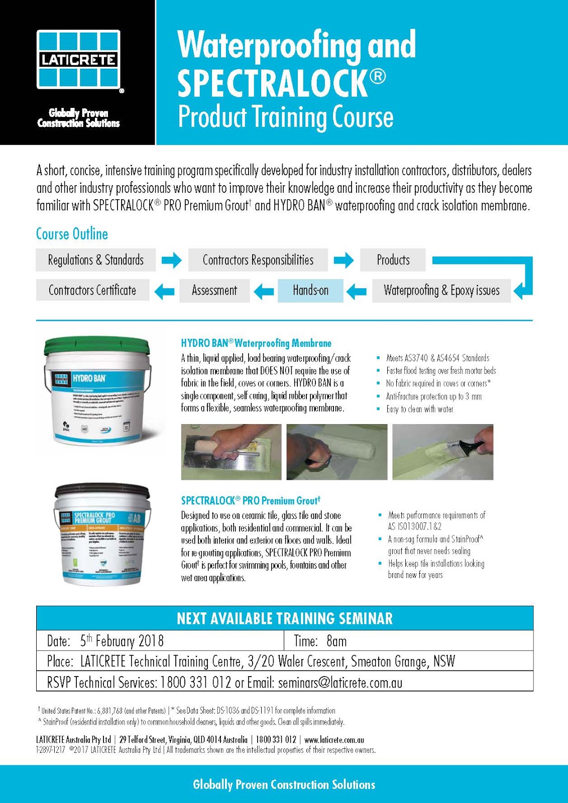 Laticrete Australia Conversations NSW Waterproof & Epoxy Grout Training