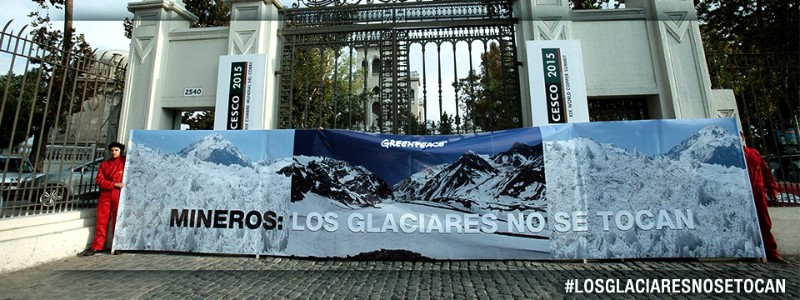 Los glaciares no se tocan