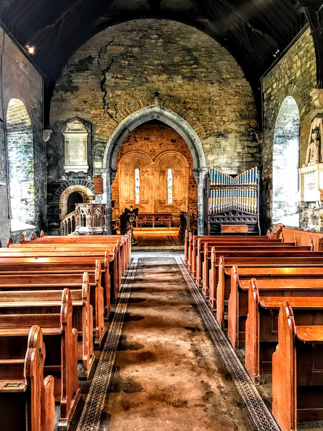 Patrick Comerford Visiting Clonfert Cathedral for the first time since