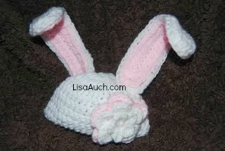 baby bunny hat with floppy ears free pattern, free crochet bunny ears patterns