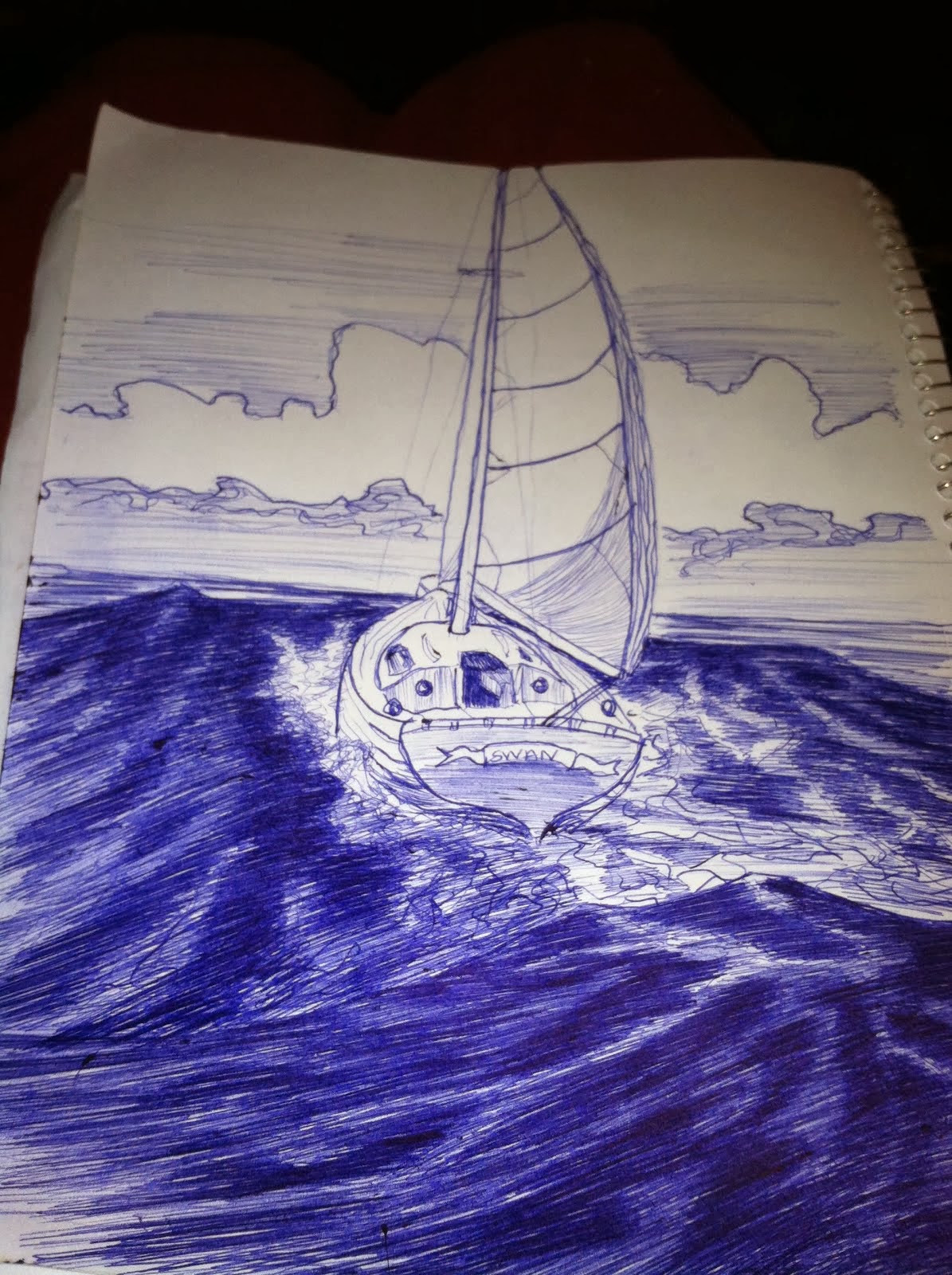 Sailing on a Beam Reach