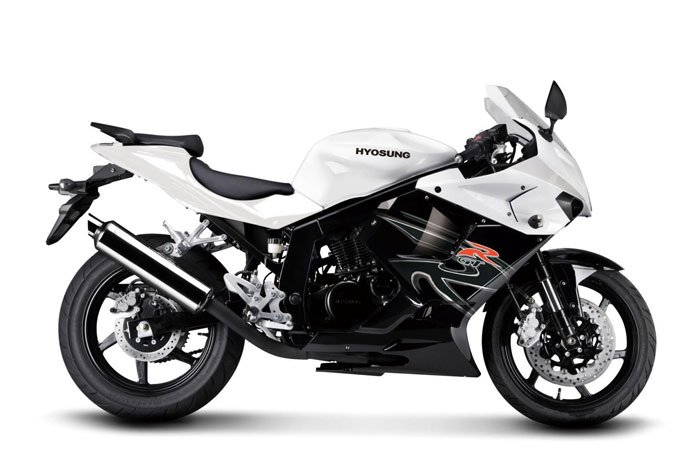 motor trail hyosung 250cc
