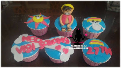 Capcake Ulang Tahun karakter One Piece Capcake Ulang Tahun karakter One Piece