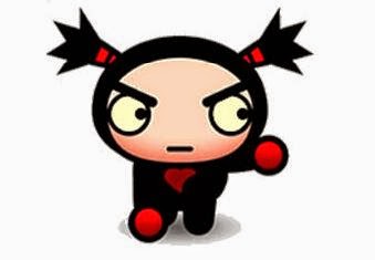 Garu y Pucca: Tarjetas o Invitaciones para Imprimir Gratis. Para hacer invitaciones, tarjetas, marcos de fotos o etiquetas, para imprimir gratis de Garu y Pucca.