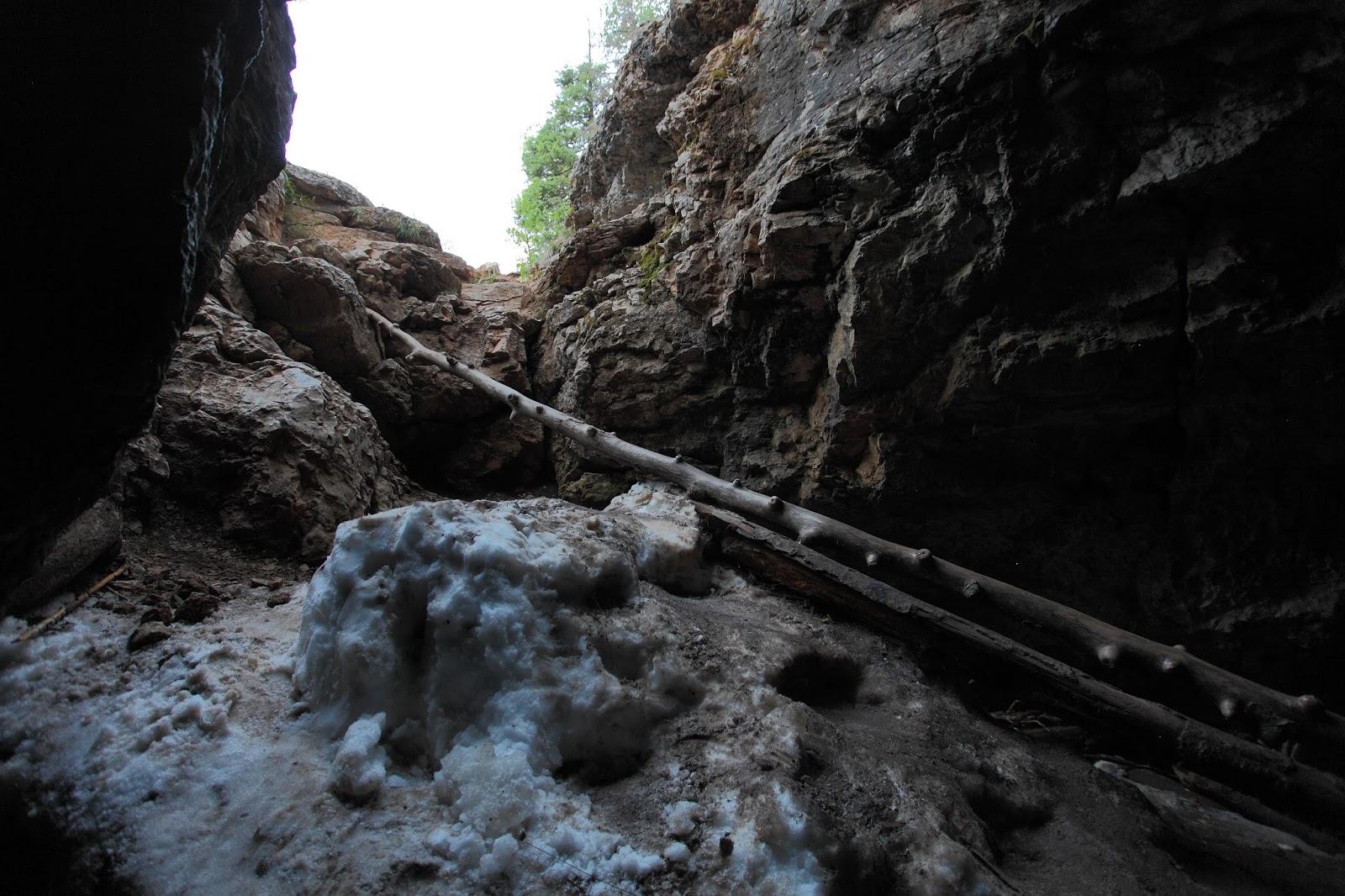 DUCK CREEK ICE CAVE. CEDAR BREAKS, UTAH - ADAM HAYDOCK