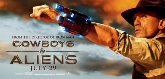 Cowboys and Aliens Movie Poster | Cowboys and Aliens Trailer