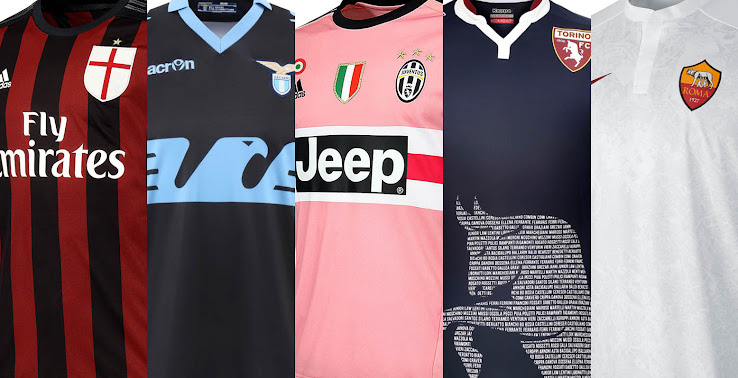 italian league jerseys