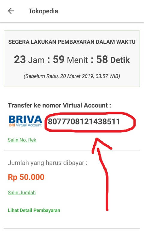 Transfer Pembayaran Tokopedia Transfer Pembayaran Tokopedia