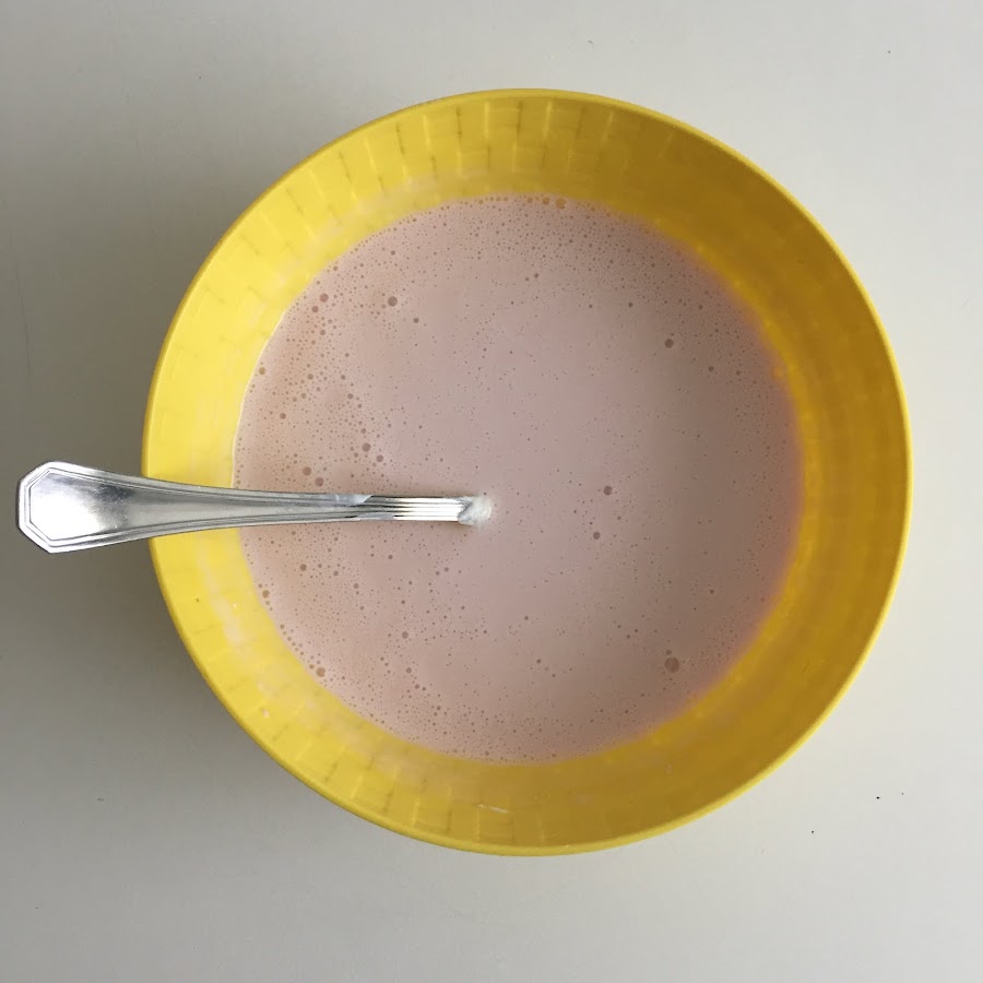 Mousse fit de granada