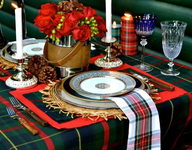 La o cafea... Scottish Christmas Decoration