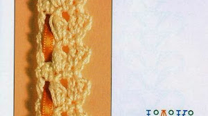 Magnífica colección de puntillas al crochet