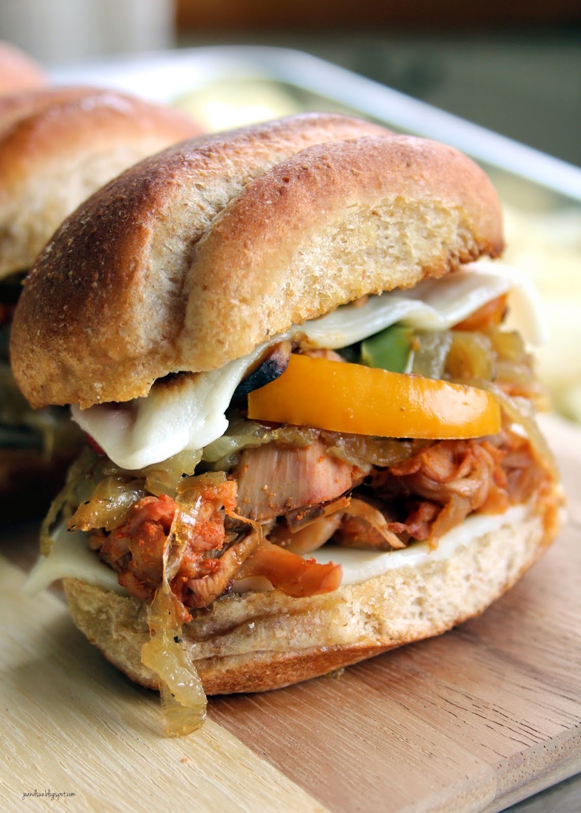 Jo and Sue Vegan Philly Cheesesteak Sliders