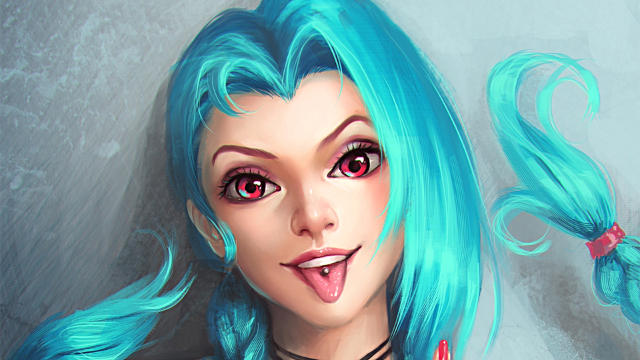 Jinx League of Legends - Fond d'écran en Full HD