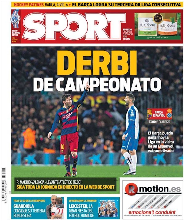 FC Barcelona, Sport: "Derbi de campeonato"