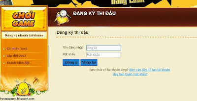Đăng nhập tài khoản gunny Đăng nhập tài khoản gunny