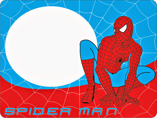 Spiderman Para hacer Invitaaciones, Marco de Fotos o Tarjetas para Imprimir Gratis de Spiderman.