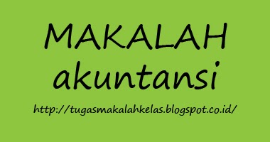 Makalah Akuntansi Keuangan Ronny