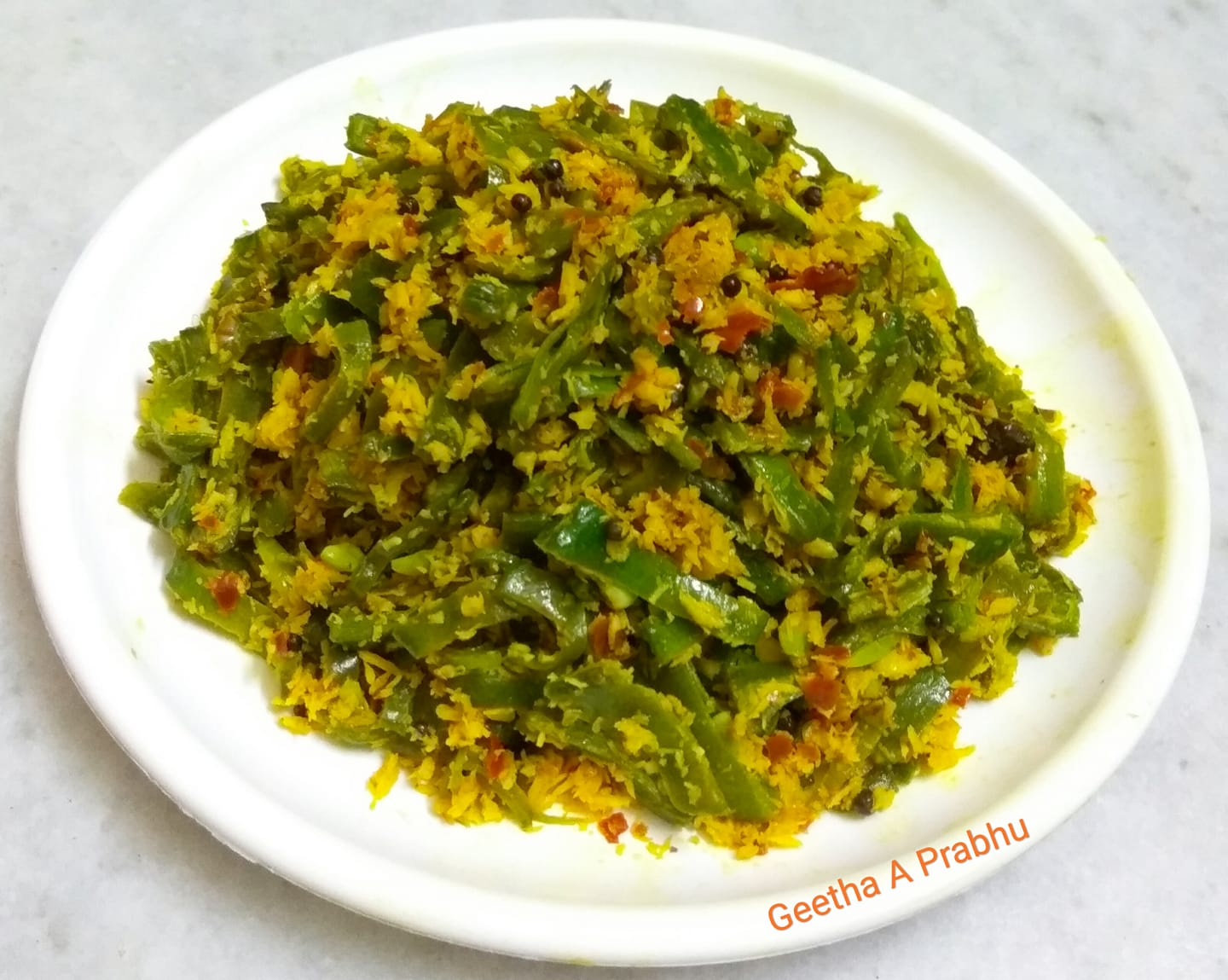 Cooking With Geetha VAISAMBAL SUKKE (Konkani Recipe) / Lablab Beans