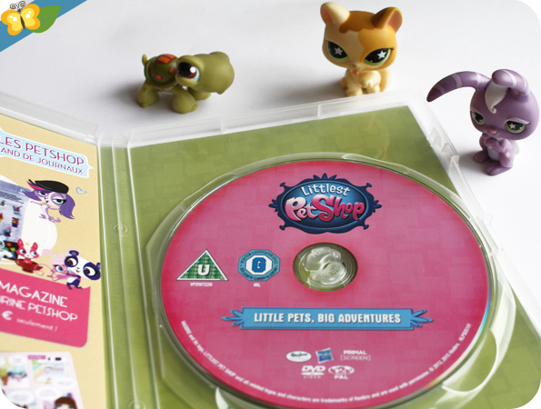 DVD Littlest Pet Shop - Petits animaux, grandes aventures