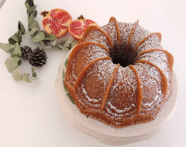 Juliart Bundt cake de calabaza con