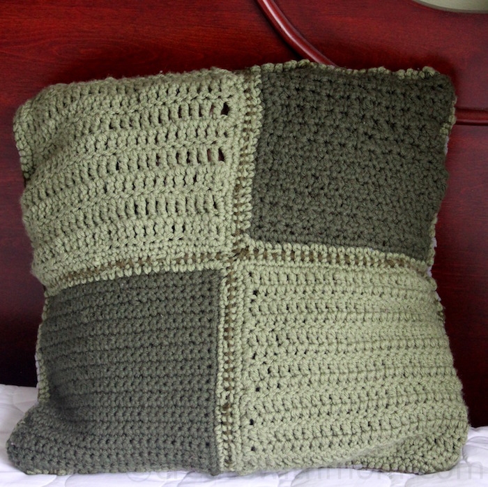Create With Mom Crocheted Cushion Cover