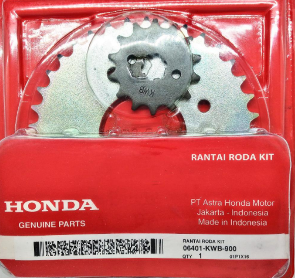 Daftar Harga Gear Set Ori Motor Honda Terbaru Maret 2018