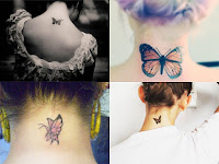 Beautiful Small Butterfly Tattoo On Wrist