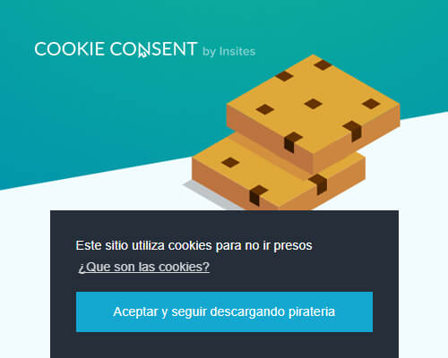 Crear aviso de cookies con Cookie Consent