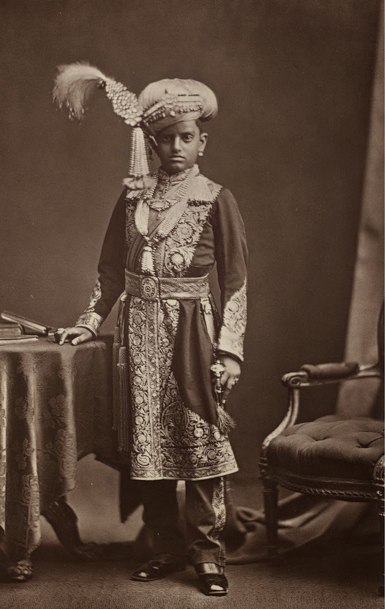 Maharaja of Mysore Chamarajendra Wadiyar X - 1877
