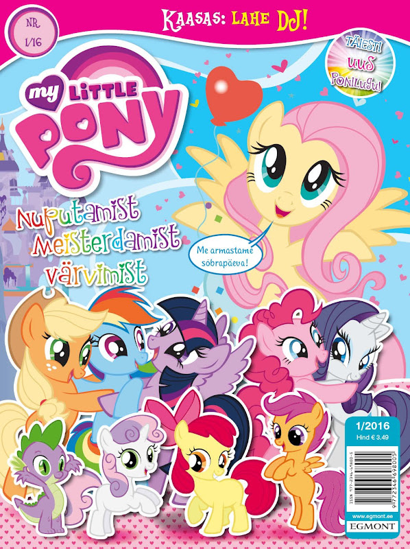 MLP Egmont Estonia Magazines MLP Merch