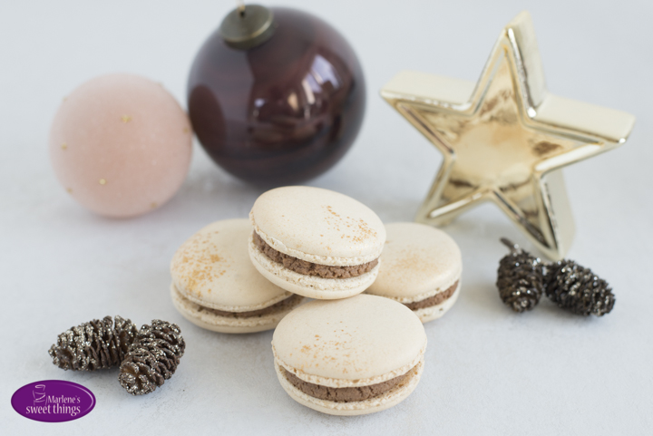 Lebkuchen Macarons bei Sugarprincess Christmas Cookie Club 2017 ...