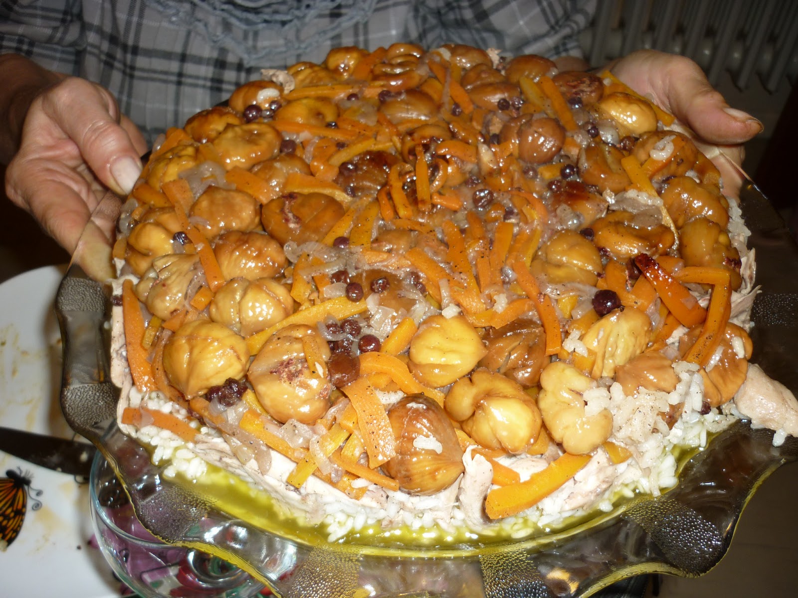 Bademli Ve Kestaneli Pilav Tarifi Bademli Ve Kestaneli Pilav Tarifi
