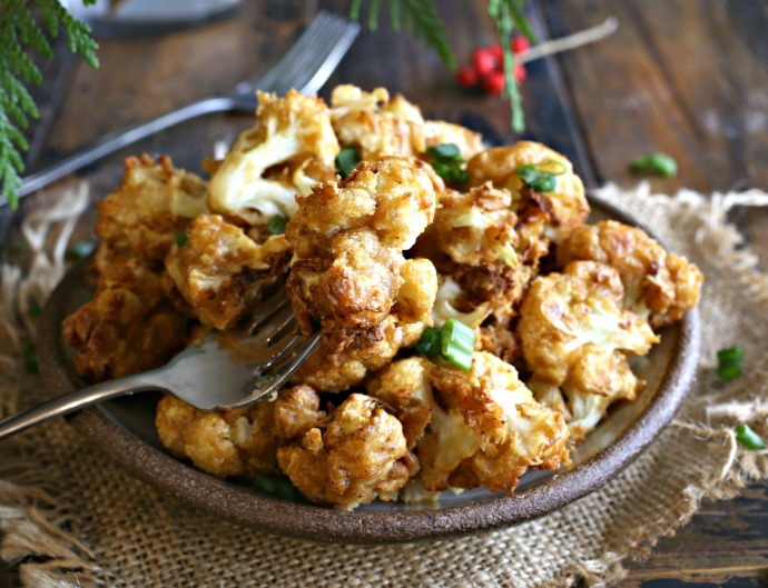 Hungry Couple Smoky Beer Battered Cauliflower