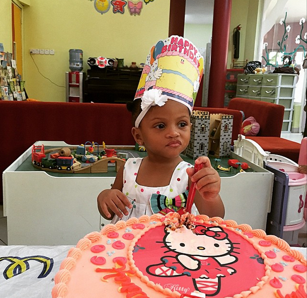peter okoye daughter birthday