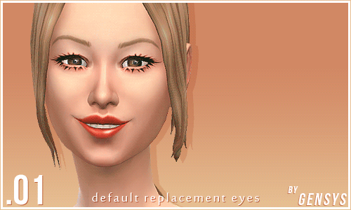 My Sims 4 Blog Default Replacement Eyes By Gensys